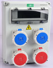 Plastic Combination Power Socket Box 16A 230V IP44 IEC Standard