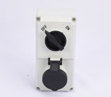 IP44 32A Industrial Power Switched Socket Three Phase With Mechanical Interlock