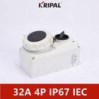 IP67 16A 3P Switched Socket With Mechanical Interlock IEC standard