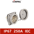 250A 380V IP67 High Performance High Current Industrial Plug And Socket