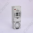 IP66 PC Outdoor Junction Box Combination Switched Sockets Waterproof