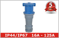 125 Ampere IP67 Industrial Receptacle Appliance Inlet 3P 4P 5P