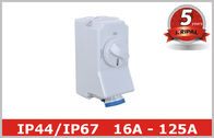 IP67 Industrial Mechanical Interlocked Switch Sockets CEE Power Outlet