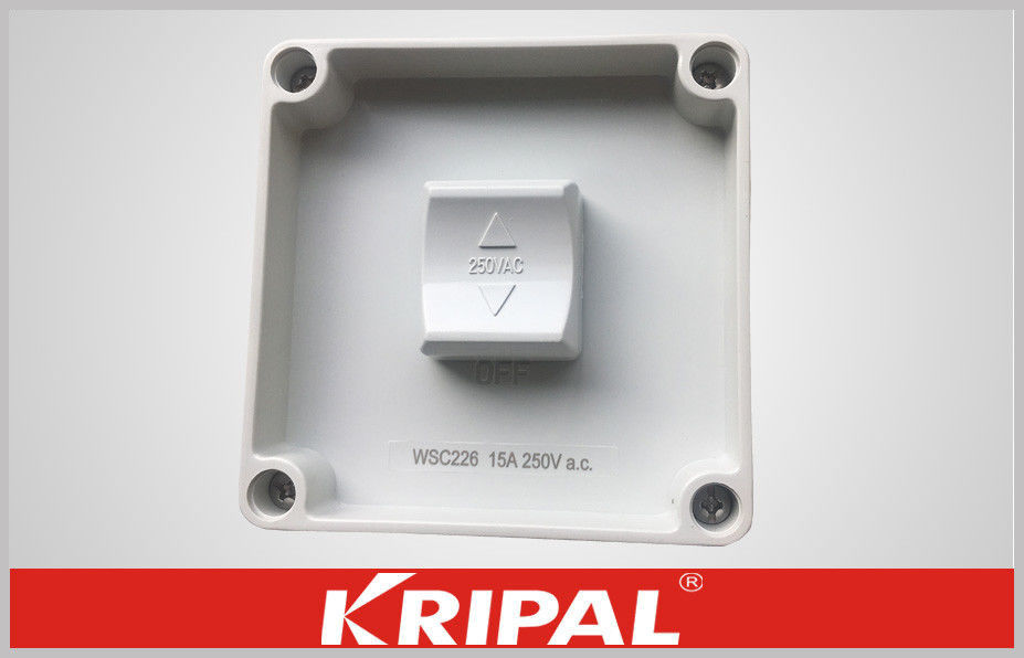 16A 250V IP56 Weatherproof Switch Socket / Australian Powerpoint Switches