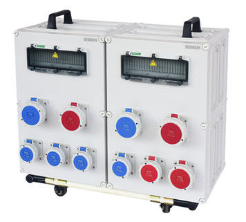 440V IP65 IEC Standard PE Industrial Socket Box Mobile Waterproof