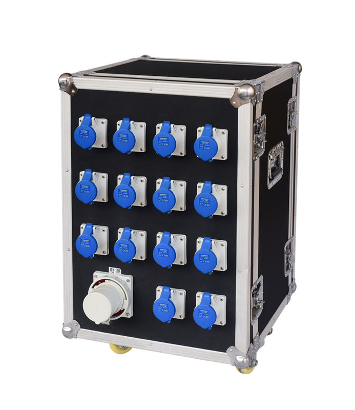 125A Electrical Stage Power Distribution Box Customizable IEC Standard
