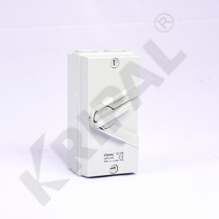 35A 3P 440V IP66 Weather Resistant Outdoor Switch Australian standard