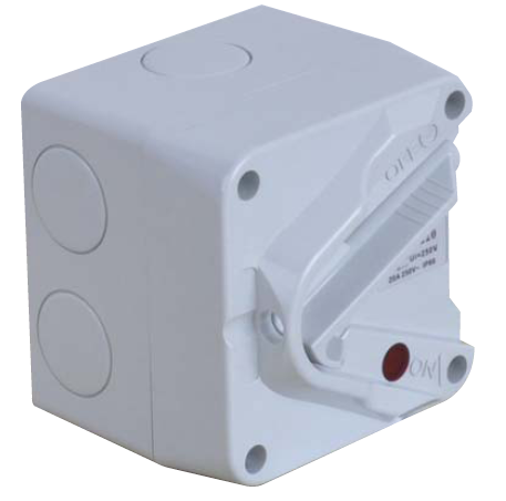 Mini Isolation Switch UKF4 series SAA Australian IP66 Waterproof Mini Isolator Switch ...