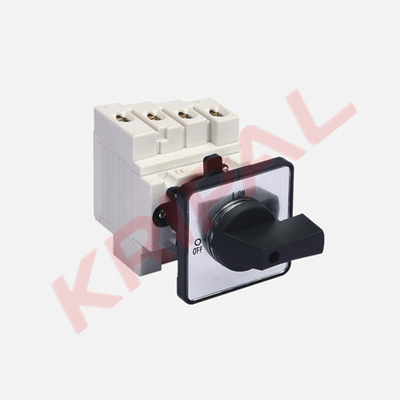 IP65 4P PV DC Isolator Switch 1200V PC Material IEC Standard Outdoor