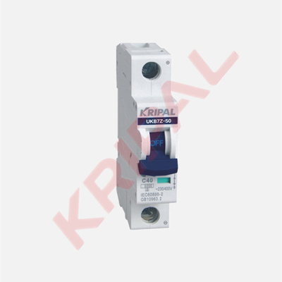 Single Phase Mini Circuit Breaker High Breaking 6KA 16A 500V