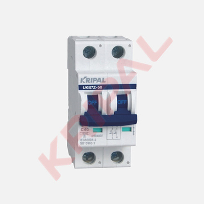 Single Phase Mini Circuit Breaker High Breaking 6KA 16A 500V