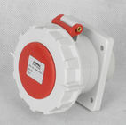 Straight IP67 Outdoor Industrial Panel Mounted Receptacles /Sockets 16A,32A,63A,125A  2P+E, 3P+E 3P+N+E