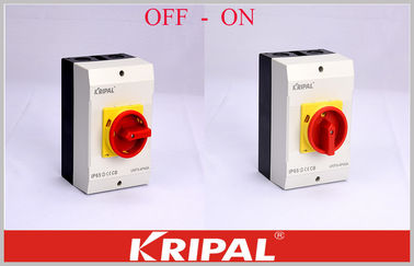 Disconnect Switch Off On 4P 40 Amp Rotary Isolator Switch Semko Good Appearance