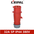 IEC standard IP44 Industrial Plug 16A 32A 380V Three Phase Dustproof