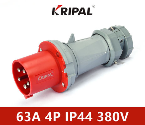 63A IP44 3 Pole 220V PC Waterproof Industrial Plug IEC standard