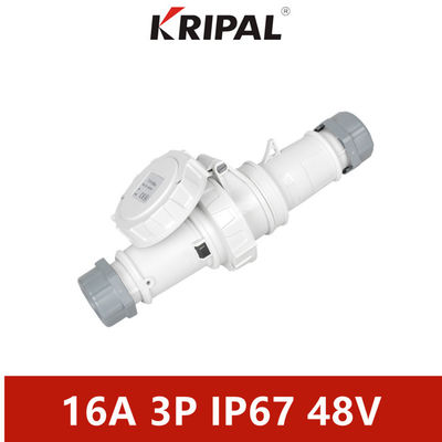 IP67 48V Industrial Waterproof Low Voltage Connector IEC Standard