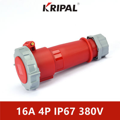 IP67 16A 32A PC Industrial Three Phase Connector IEC Standard