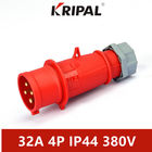 IP44 High Quality Industrial Phase Inverter Plug 32A 4 Pole 380V