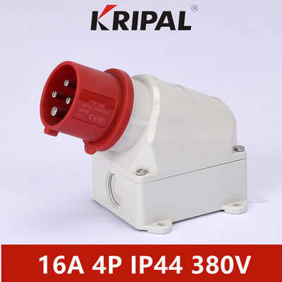 Industrial Three Phase 16A 32A IP44 IEC Panel Mount Socket Waterproof