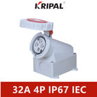 IP67 Waterproof Industrial Coupler Combination IEC Standard 32A 4P