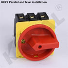 IP65 Waterproof Rotary Isolator Switch 125A Four Pole IEC Standard