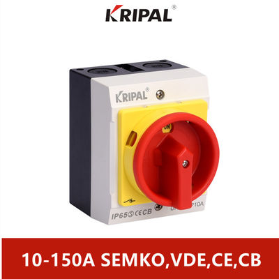 CE certificate 3P 4P 10-150A IP65 Explosion-proof isolator switch