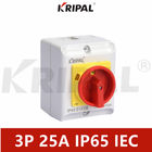 ON OFF Changeover Rotary Switch 3P 230V 440V IP65 IEC Standard
