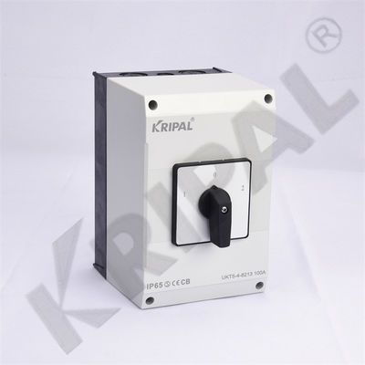 KRIPAL 10-100A IP65 Waterproof Changeover Switch RoHS Standard