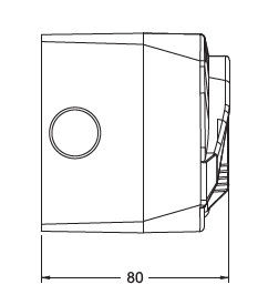 Weatherproof Outdoor Lever Switch Mini Type 10A 1Pole IP66 With SAA