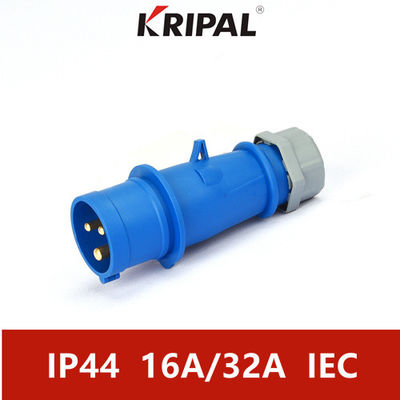 IEC standard IP44 380V 16A 32A Sleeve Industrial Plug Waterproof