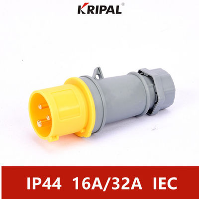 KRIPAL CE Certificated IP44 16A 220V Industrial Plugs And Sockets