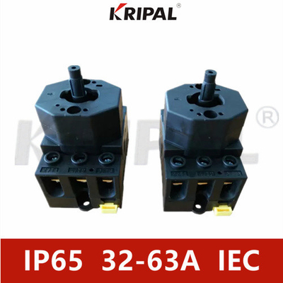 32A 3 Pole 230-440V IP65 Waterproof Isolator Switch IEC standard