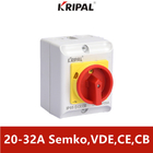 IP65 3 Phase 4 Pole IEC Waterproof Isolator Switch UKP 230-440V