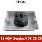 3 Pole IP65 Rotary Isolator Switch 230-440V 32Amp IEC Standard