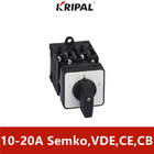 Single Phase 3 Position Changeover Switch Safety IP65 10A 16A 20A