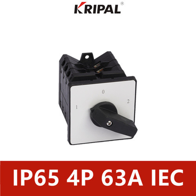 80A 3 Pole IP65 Waterproof Lever Switch For Illumination Equipments