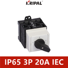 20A 3P 4P Rotary Selector Switch 3 Position Distribution Cabinet Installation