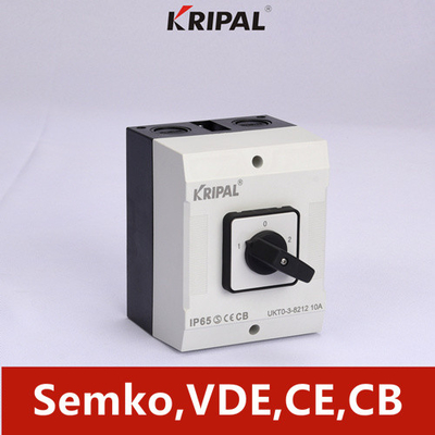 IP65 Electrical Changeover Switch 3P 16Amp 230-440V Safe Reliable