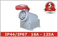 White 3 Phase Industrial Electrical Outlets Adapter 380V - 4150V
