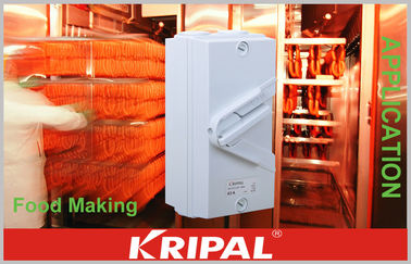 KRIPAL UKF2 series Four Pole Triple Pole Weatherproof Isolator Switch 20A 35A  63A Outdoor