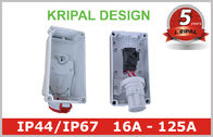 IP44 IP67 Industrial Power Socket Receptacles with Mechanical Interlock