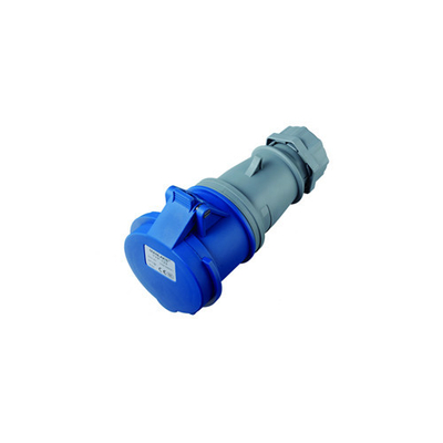 Three Phase  220V 16A Male Socket Sleeve Electrical Connectors Waterproof