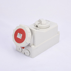 IP44 380V 32A Industrial Power Socket Waterproof With Switch Mechanical