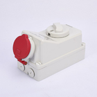 IP44 380V 32A Industrial Power Socket Waterproof With Switch Mechanical