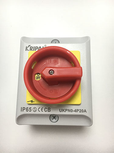 Commercial 10 - 100 Amp Rotary Isolator Switch / Change Over Switch IP65