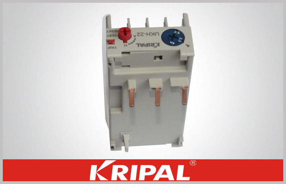 Custom AC Bimental Magnetic Overcurrent Relays Current Range 0.1 - 22A 3P Standard Type