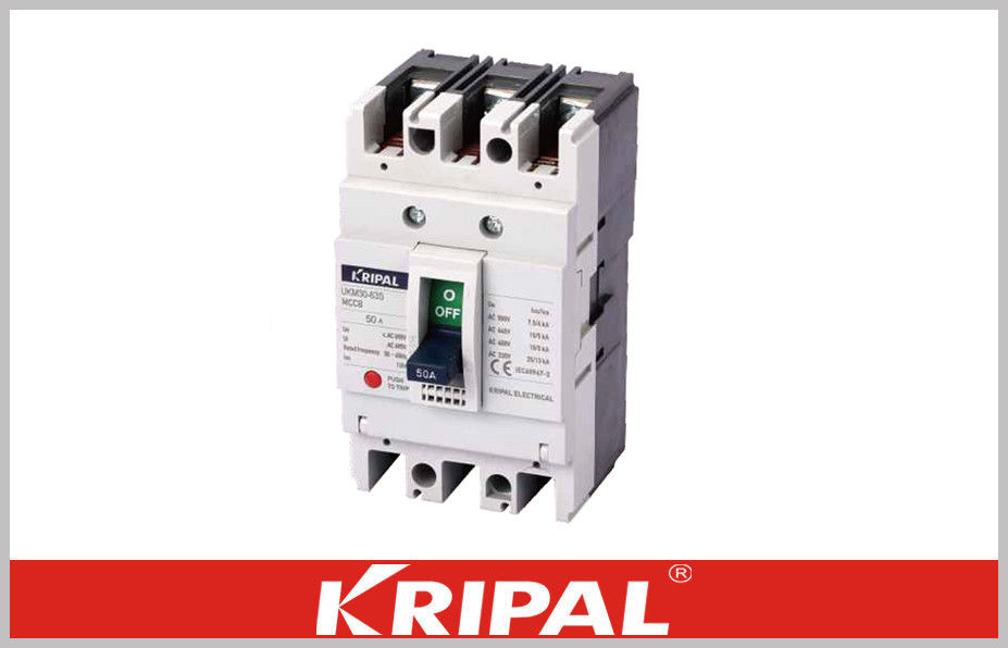 2P / 3P Standard Magnetic Type Molded Case Circuit Breaker AC600V 10A 16A 20A 32A 40A 50A 63A