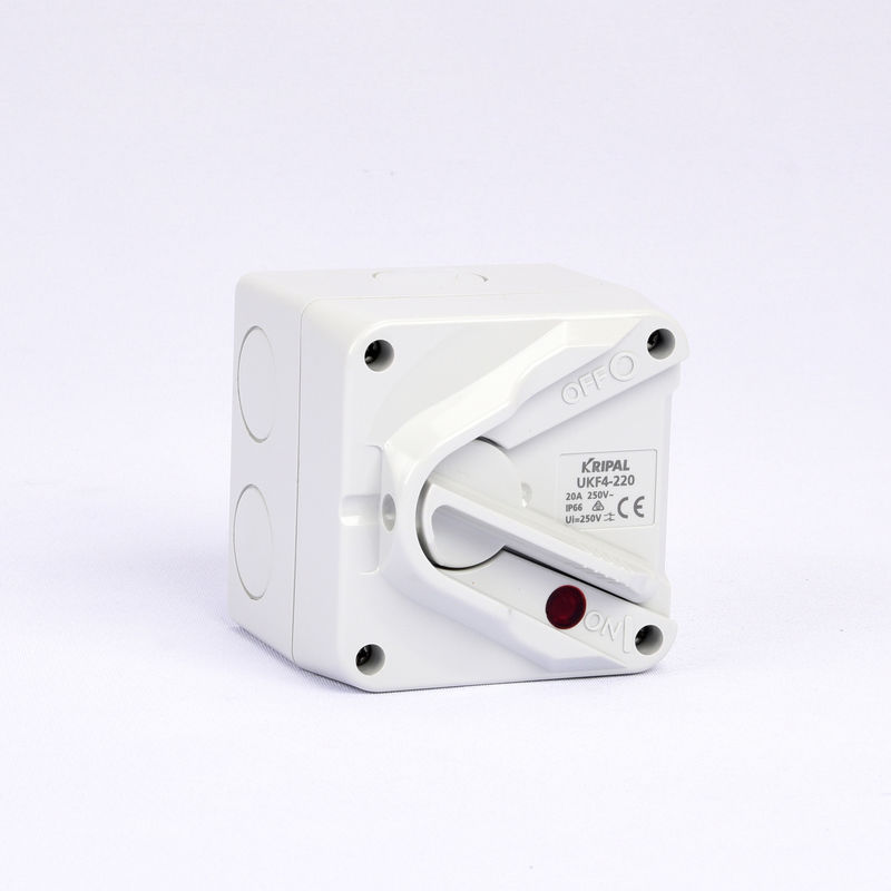 IP66 1pole 20A Weatherproof Isolating Switch AS Standard Outdoor