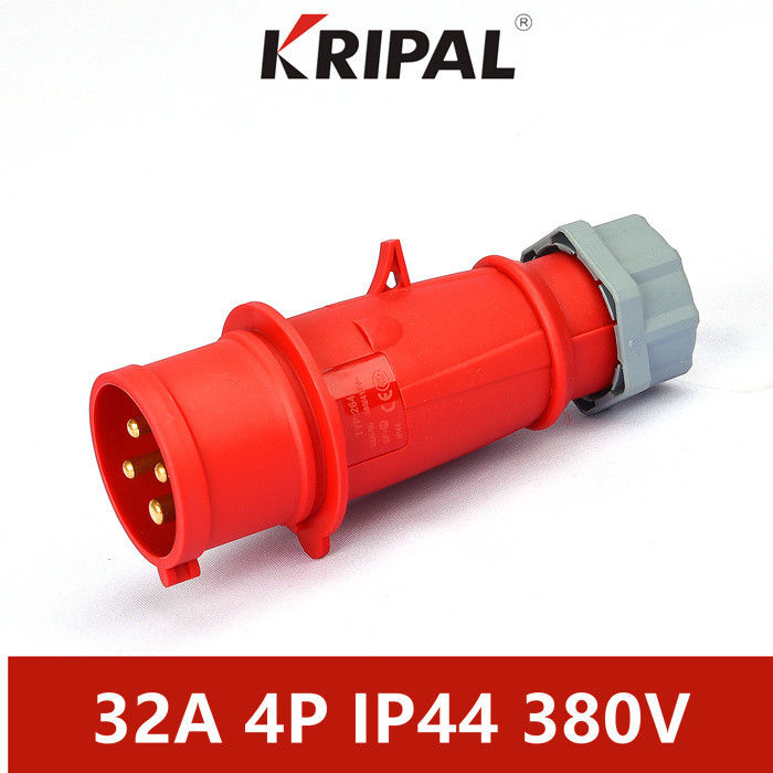 IP44 High Quality Industrial Phase Inverter Plug 32A 4 Pole 380V