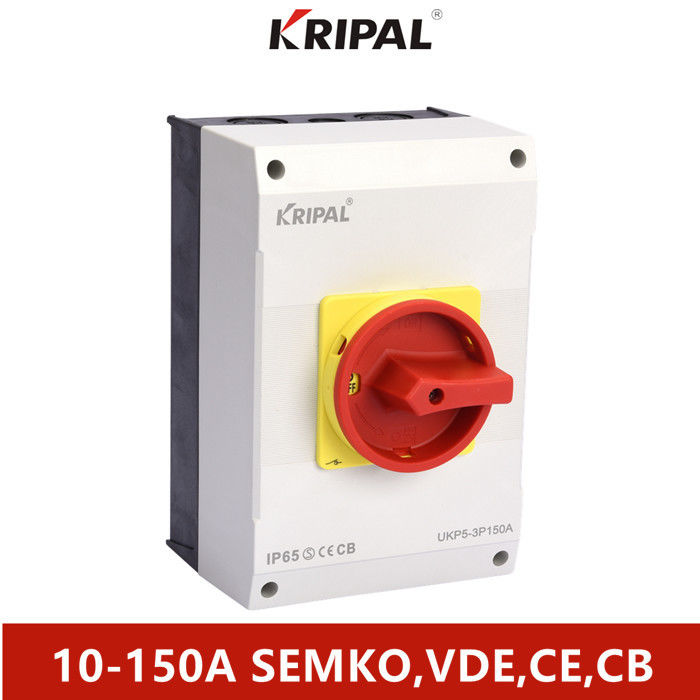 CE certificate 3P 4P 10-150A IP65 Explosion-proof isolator switch